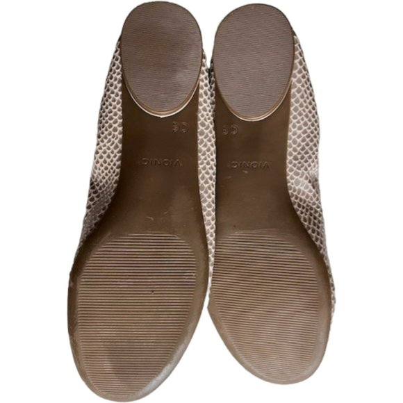 Vionic Alexa Lizard Ballet Flats - Gray -  9 - Picture 8 of 9